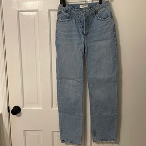 Abercrombie and fitch dad high rise